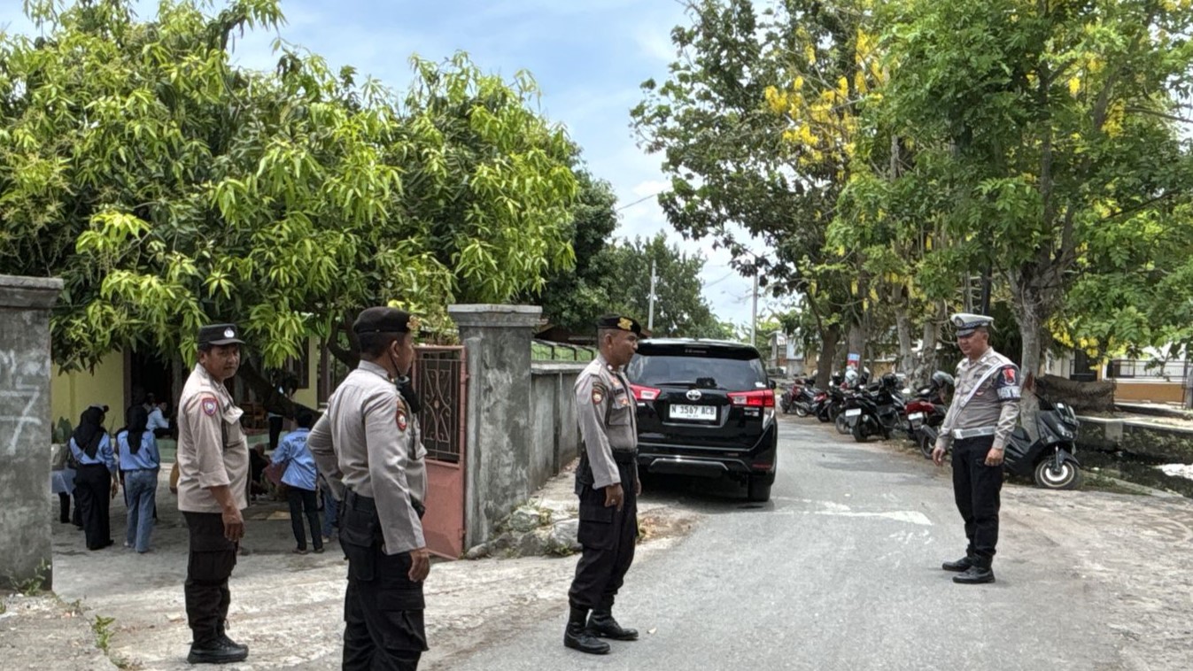 Pengamanan Kampanye Gubernur NTB di Labuapi, Polres Lombok Barat Siaga