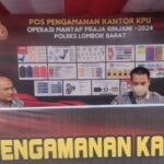 Pilkada 2024, Polres Lombok Barat Tindak Lanjuti Pengamanan KPU