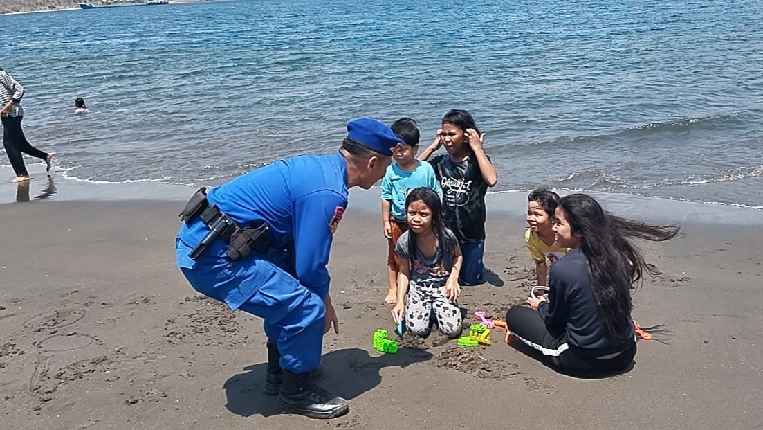 Polairud Jaga Keamanan Wisata Bahari di Lombok Barat