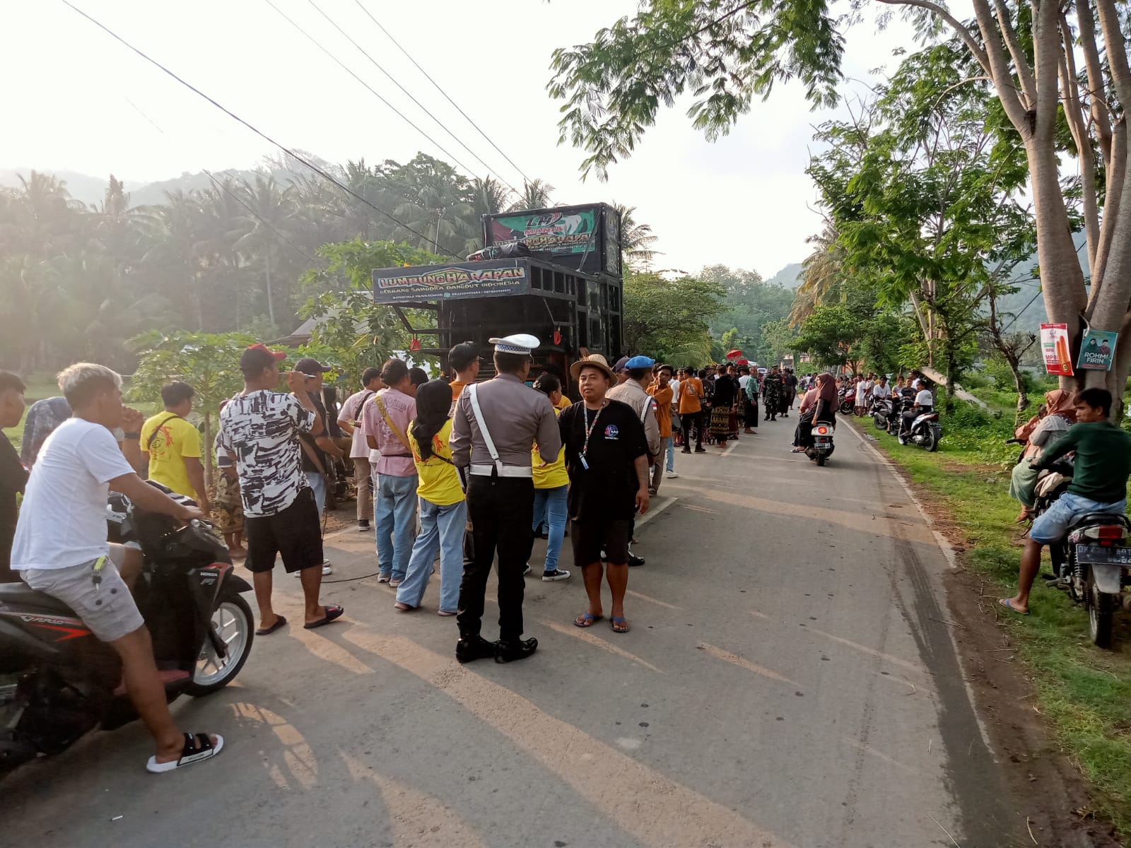 Polsek Sekotong Amankan Tradisi Nyongkolan di Lombok Barat, Kenyamanan Terjamin!