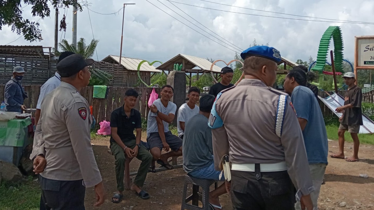 Pasca Pilkada Polsek Lembar Gencarkan Patroli, Waspadai Narkoba!