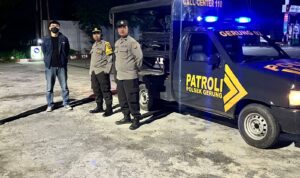 KRYD Polres Lombok Barat, Jaga Keamanan Jalur BIL I dan II Saat Dini Hari