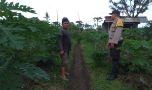 Polisi Sambangi Petani Jagaraga, Dorong Optimalisasi Lahan