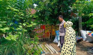 Bhabinkamtibmas Labuapi Gencar Sosialisasi Pekarangan Bergizi, Wujudkan Ketahanan Pangan Masyarakat