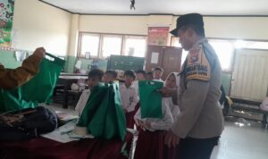 Polsek Gerung Jamin Keamanan Program Makan Bergizi Gratis