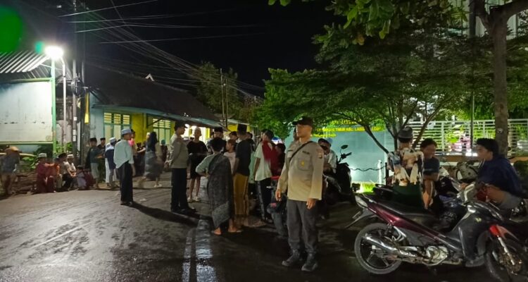 Polsek Labuapi Jamin Keamanan Ibadah Shalat Tarawih Berjamaah di Masjid Arraufurrahim