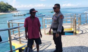 Satpolairud Lombok Barat: Patroli Rutin, Pantai Tetap Kondusif