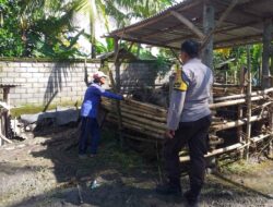 Polisi dan Warga Kuripan Timur Bersinergi Jaga Ketahanan Pangan