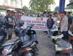 Polres Lombok Barat Gelar Operasi Bina Kusuma di Pasar Kediri