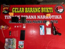 Empat Pengedar Sabu Diamankan Tim Opsnal Sat Resnarkoba Polres Bima Kota, Total Barang Bukti 73,33 Gram