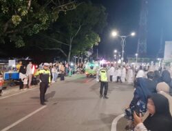 Polres Sumbawa Barat Amankan Pawai Takbir Keliling Hari Raya Iduladha 1446 H