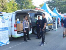 Polres Sumbawa Barat Hadirkan Pelayanan Terpadu di Car Free Day KTC, Disambut Antusias Masyarakat
