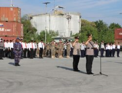 Polres Sumbawa Gelar Upacara Tabur Bunga Peringati Hari Bhayangkara Ke-79