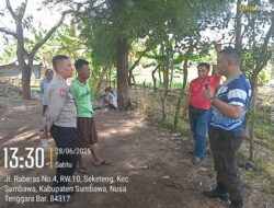 Polsek Sumbawa Bubarkan Judi Sabung Ayam di Lingkungan Raberas