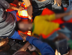 Tanggap dan Humanis, Polsek Manggelewa Evakuasi Korban Tenggelam di Bendungan Tanju