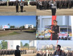 Hari Bhayangkara ke-79, Kapolres Loteng Percayakan Polwan Jadi Perangkat Upacara.