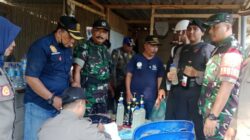 Operasi Gabungan Tertibkan Café Tak Berizin di Lombok Barat