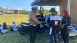 Edukasi Safety Riding di Gerung: Satlantas dan VOCLOM Bangun Budaya Tertib Lalu Lintas