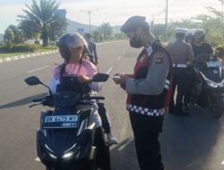 42 Pelanggar Terjaring Operasi Patuh Rinjani 2025 di Bypass BIL 2 Lombok Barat