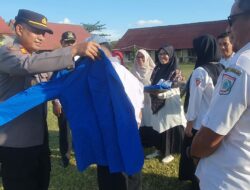 Penutupan MPLS di SMAN 1 Seteluk, Kapolsek Seteluk Ajak Siswa Baru Giat Belajar Raih Cita-Cita