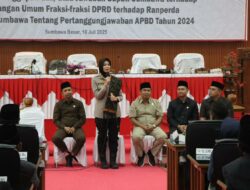 Rapat Paripurna ke-III DPRD Kabupaten Sumbawa: Jawaban Bupati atas Pandangan Fraksi-fraksi Terkait Pertanggungjawaban Pelaksanaan APBD 2024