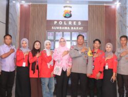 Usai Magang, Mahasiswa UTS Berpamitan; Dosen Pembimbing Sampaikan Apresiasi dan Ucapan Terima Kasih kepada Polres Sumbawa Barat