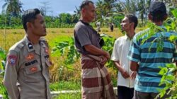 Bhabinkamtibmas Desa Rumak Perkuat Sinergi Petani Dukung Ketahanan Pangan