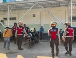 Unit Patmor Polres Dompu Gelar Patroli Perintis Presisi di RSUD dan Wilayah Sekitar