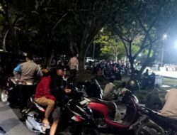 Patroli Malam Minggu Polsek Taliwang di Taman KTC, Wujudkan Kamtibmas yang Aman dan Nyaman
