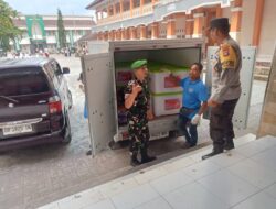 Polsek Praya Dukung Program Pemerintah: Bhabinkamtibmas Kelurahan Renteng Dampingi Penyaluran Makan Bergizi Gratis.