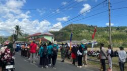 Lomba Gerak Jalan HUT RI ke-80 Meriah di Sekotong, Lombok Barat