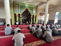 Polres Dompu Laksanakan Kegiatan Binrohtal untuk Tingkatkan IMTAQ Personil.