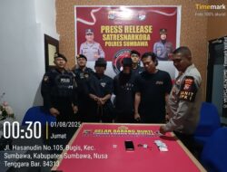 Dua Remaja Mencurigakan di Bukit Tinggi Diringkus Tim Patroli Sat Samapta, Pelaku Kantongi Sebuah Poket Sabu