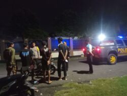 Patroli Cipta Kondisi Polsek Dompu dalam Rangka KRYD