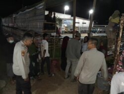 Polsek Manggelewa Laksanakan Pengamanan Turnamen  volly Kades “Soriutu Cup 1 Tahun 2025