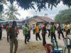 Polsek Sape Gelar Olahraga Bersama Masyarakat Sambut HUT RI ke-80
