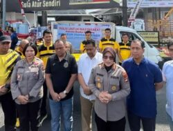 Polda Lampung dan Bulog Jual 2,2 Ton Beras Murah di Bandar Lampung