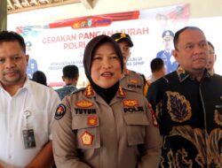 Polri dan Bulog Gelar GPM di Pringsewu, 2 Ton Beras Premium Ludes Diserbu Warga