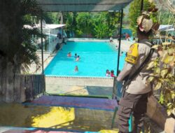 Patroli Mobile di Hari Minggu, Personel Polsek Madapangga Laksanakan Pengamanan Tempat Wisata