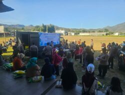 Polres Sumbawa Barat Melaksanakan Gerakan Pangan Murah untuk Masyarakat