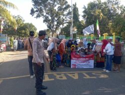 Polsek Pajo Kawal Langkah Kemerdekaan: Pengamanan Ketat Lomba Gerak Jalan Indah