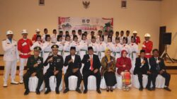 Kapolres Lombok Utara Hadiri Upacara Pengukuhan Paskibraka Kabupaten Lombok Utara Tahun 2025