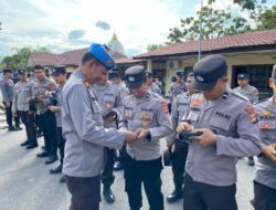 Propam Polres Dompu Gelar Gaktiblin, Tegakkan Disiplin dan Profesionalisme Personel