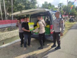 Satuan Binmas Polres Dompu gelar gerakan pangan murah di Desa Rababaka