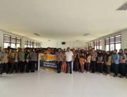 Polwan Polres Lombok Utara Gelar Sosialisasi Pencegahan Kekerasan Seksual Terhadap Anak di SMKN 1 Gangga