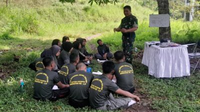 MENWA UIN Mataram Dilatih Navigasi Darat dan Survival
