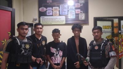 Respon Cepat Laporan Masyarakat, Unit Turjawali Sat Samapta Polres Bima Kota Amankan Dua Pemuda