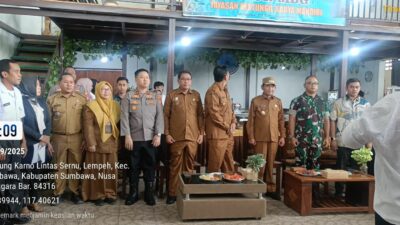 Peresmian Dapur Gizi Bestungil di Sumbawa Dapat Dukungan Penuh Kepolisian