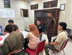 Satresnarkoba Polres Dompu Limpahkan Dua Tersangka Narkotika ke Kejaksaan Negeri Dompu