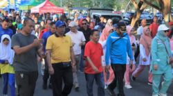 Kapolres Sumbawa Barat Hadiri Car Free Day dalam Rangka Peringatan Harhubnas